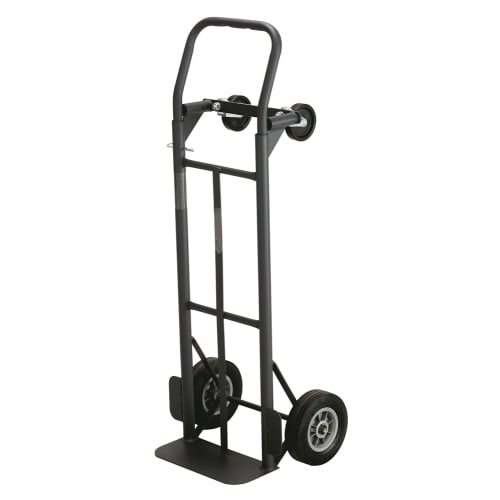 Safco® Truck Convertible Hand Truck, 400/500 lb Capacity, Black